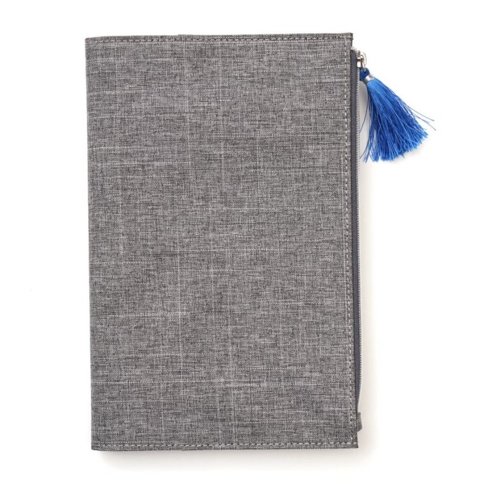 New Gartner Studios Fabric Zippered Journal 6" x 8" 120 Sheets Paper Notebook Di